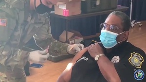 APG emergency personnel receive COVID-19 vaccine