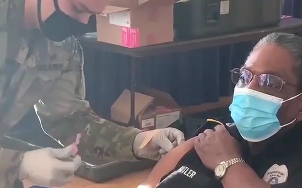 APG emergency personnel receive COVID-19 vaccine