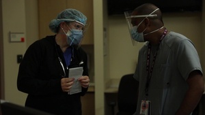 B-ROLL: Stronger together: Military medical professionals, civilian staff work together
