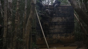 Rifle Squad Competition: endurance course