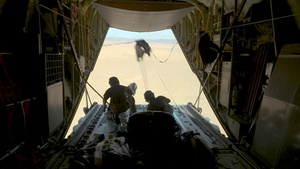 PJ Halo Jump and Bundle Drop from C-130J Super Hercules