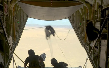 PJ Halo Jump and Bundle Drop from C-130J Super Hercules