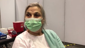 First Priority 1B NY Resident receives vaccine