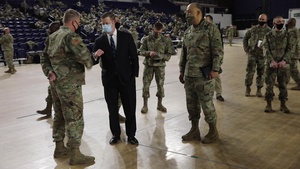 Secretary of the Army Visits DC Armory