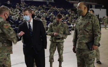 Secretary of the Army Visits DC Armory
