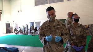 The Hawaii National Guard continues vaccination of Soldiers and Airmen on outer Islands