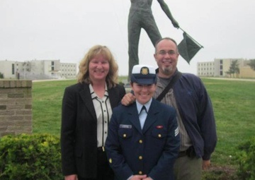 SK1 Francesca Vercellone is selected as U.S. Coast Guard Training Center Cape May's Company Commander of the Quarter