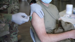Alabama National Guard Receives and Administers Moderna COVID-19 Vaccine
