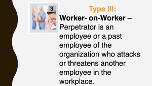 Workplace Violence