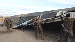 2nd Maintenance Battalion Camp Set Up at MTX 2-21
