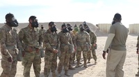 Soldiers Conduct CBRN Training