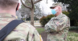 NYNG Adjutant General Visits Washington D.C. Soldiers Protecting the Capitol