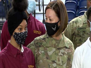 Air Force Chief of Staff visits Soldiers, Airmen at D.C. Armory