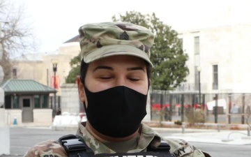 Greetings from Washington, D.C., Army Sgt. Sofia Castellano