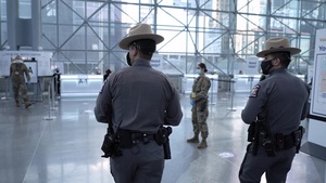 NY State Police support state efforts to administer COVID-19 vaccines