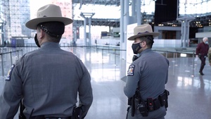 NY State Police support state efforts to administer COVID-19 vaccines