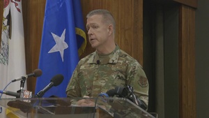 Illinois National Guard Inauguration Support Press Conference