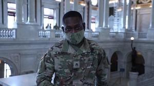 Greetings from Washington, D.C., Army Ssg. Ochain Salman