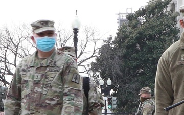 National Guard Military Police Augment Security Forces in Washington D.C.