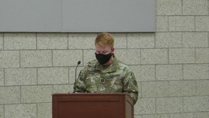 D Co, 898 BEB Change of Command