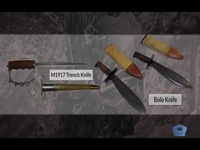 WWI Trench Warfare Made Pistols, Knives Important