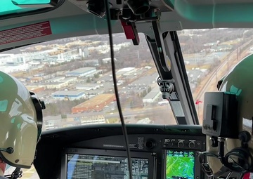 CBP Air and Marine Operations provides Security for the 59th Presidential Inauguration