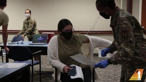 Edwards AFB administers 1st round of COVID-19 vaccine