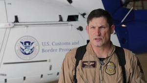 Interview - Sean Driscoll - CBP AMO Security Support for the 59th Presidential Inauguration