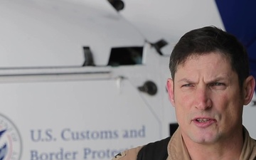Interview - Sean Driscoll - CBP AMO Security Support for the 59th Presidential Inauguration