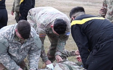 KFOR Soldiers receive MEDEVAC training
