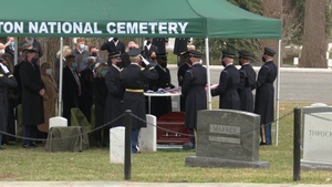 Maj. Gen. Donald Hilbert Military Funeral Honors with Funeral Escort at Arlington National Cemetery