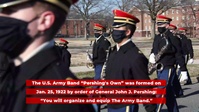 U.S Army Band "Perishing's Own" Presidential Escort Rehearsal