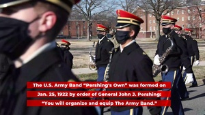 U.S Army Band "Perishing's Own" Presidential Escort Rehearsal