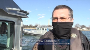 AMO Marine Interdiction Agents Provide Security for the 59th Presidential Inauguration