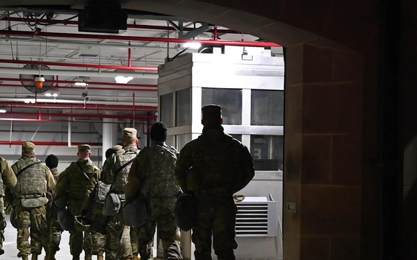 Ohio Army National Guard soldiers support inauguration