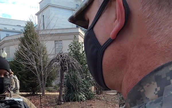 Ohio Army National Guard chaplain provides inauguration support