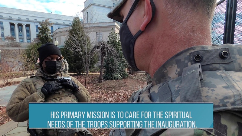 Ohio Army National Guard chaplain provides inauguration support