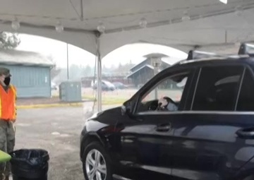 Oregon National Guard supports Lane County Health and Human Services with COVID-19 Vaccinations