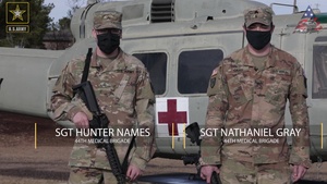 2021 Command Sgt. Maj. Jack L. Clark, Jr. U.S. Army Best Medic Competition (Competitors)
