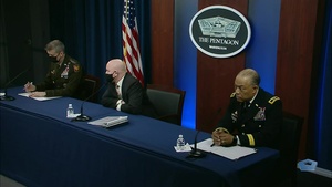 Top Army and National Guard Leaders Hold Briefing