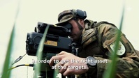 Norwegian troops practise calling in air support (MASTER WITH SUBS)
