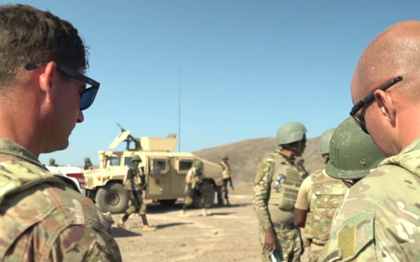 SFAB Live Fire Exercise with BIR