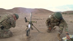 EARF Mortar Live Fire Exercise