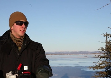 Spartans construct ice bridge