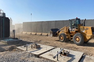 Task Force Iron Castle's 996th Engineer Construction Company Supports Operation Freedom's Sentinel