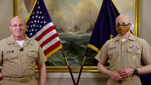 CNO and  MCPON Message to the Fleet on the COVID Vaccine