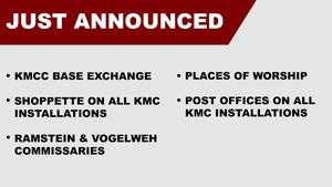 New Mask Restrictions for KMC
