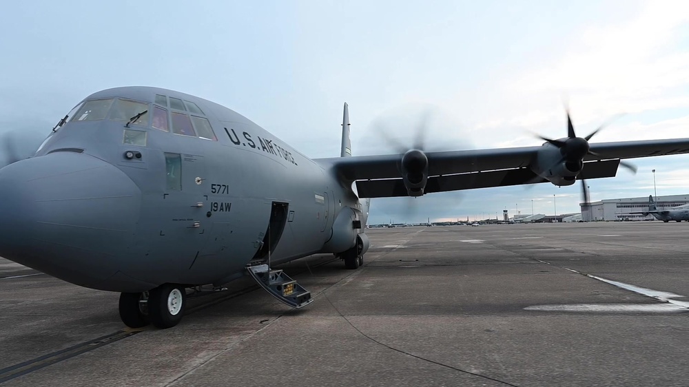 DVIDS - Video - Herk Nation Stampede (B-Roll of C-130J Pre-Flight ...