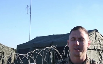 Interview with Capt. David Hughes during Exercise Black Shadow