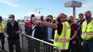 U.S. Deputy SECDEF visits Arizona vaccination site